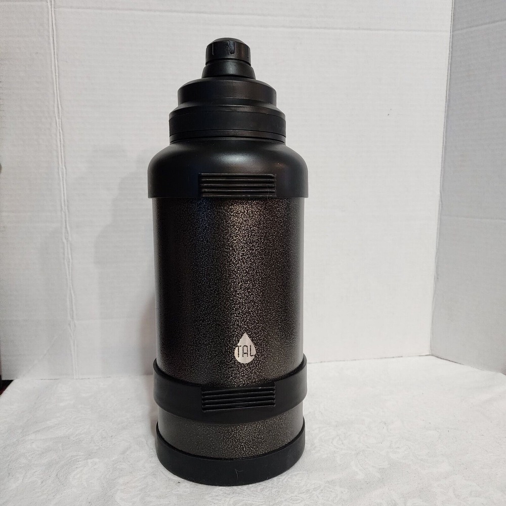 TAL Stainless Steel Zeus Water Bottle 3 Liter, Black - Picture 2 of 9